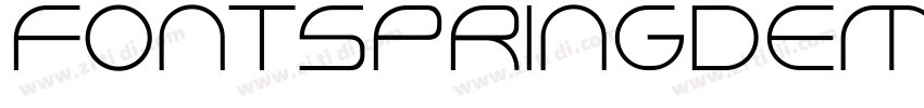 FONTSPRINGDEMO We Th字体转换